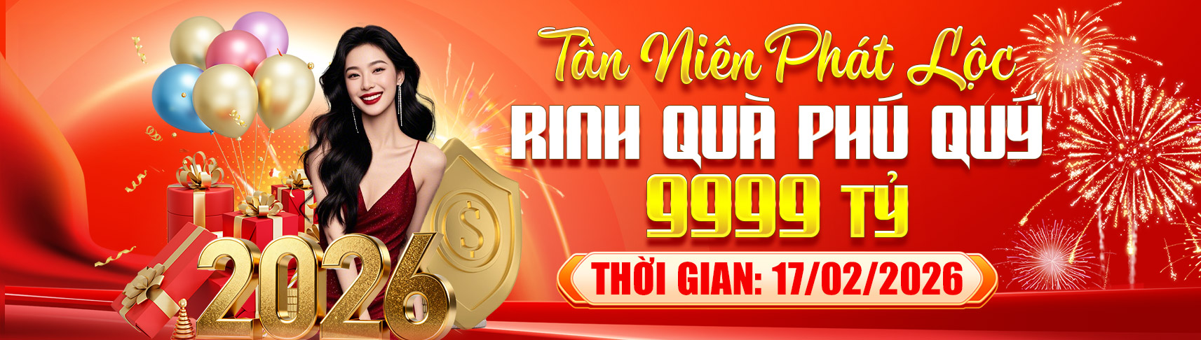 Tân niên rinh quà khủng